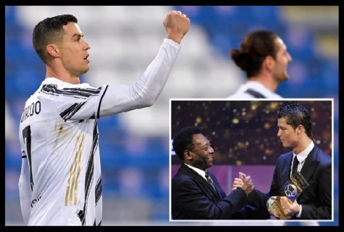 Pele congratulates Cristiano Ronaldo for breaking his record goal