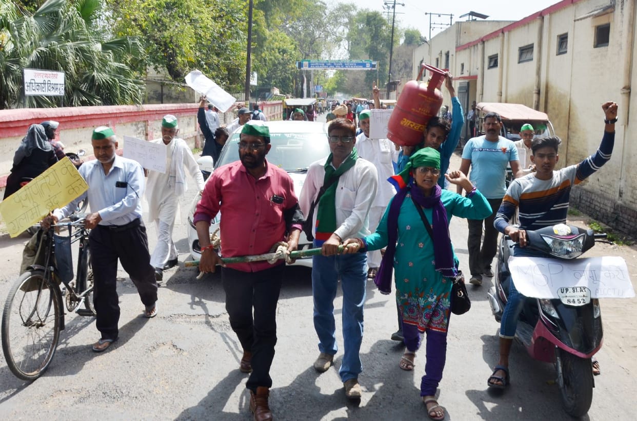 Farmers celebrated anti-privatization day