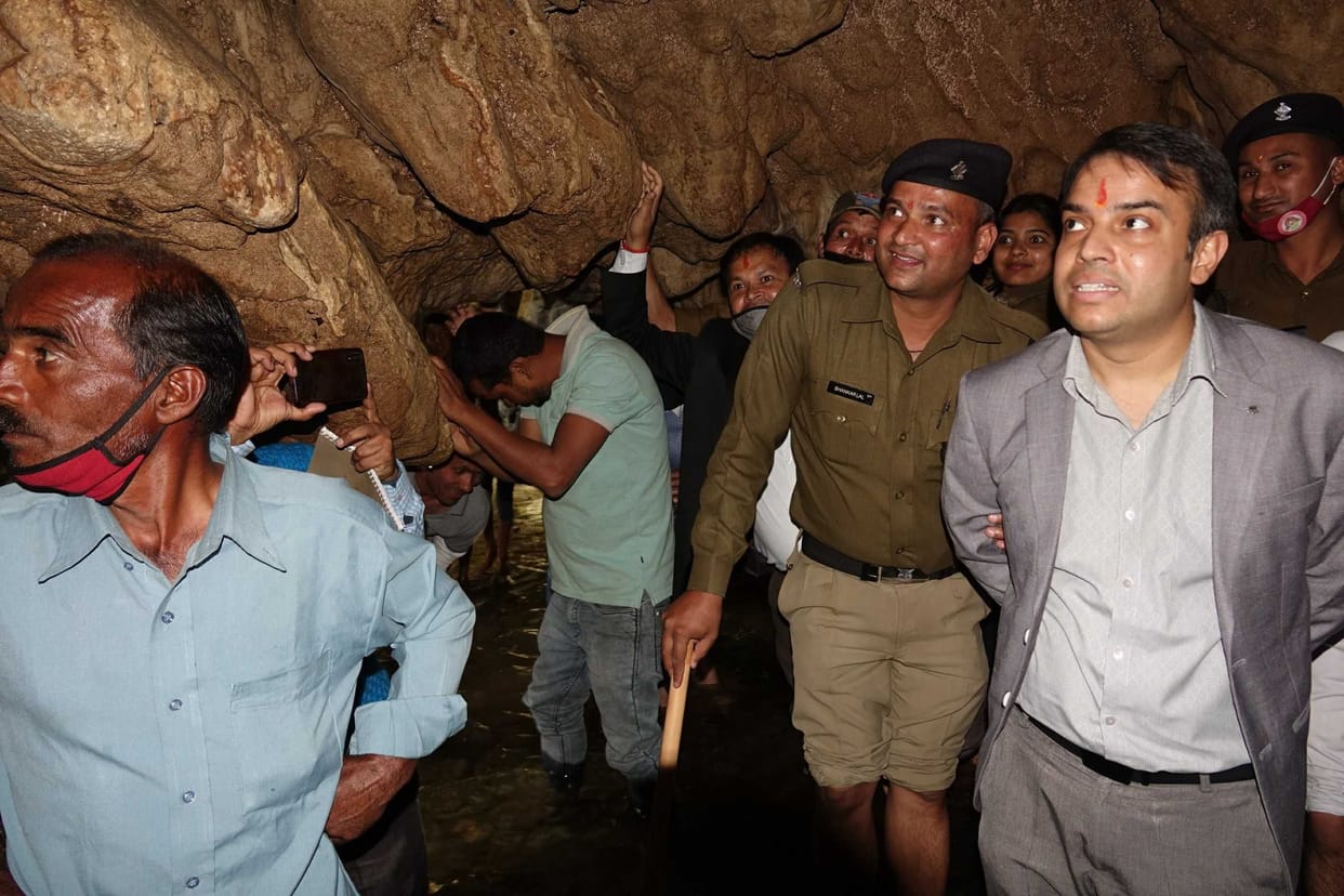 Jogbadi's cave and waterfall will be developed