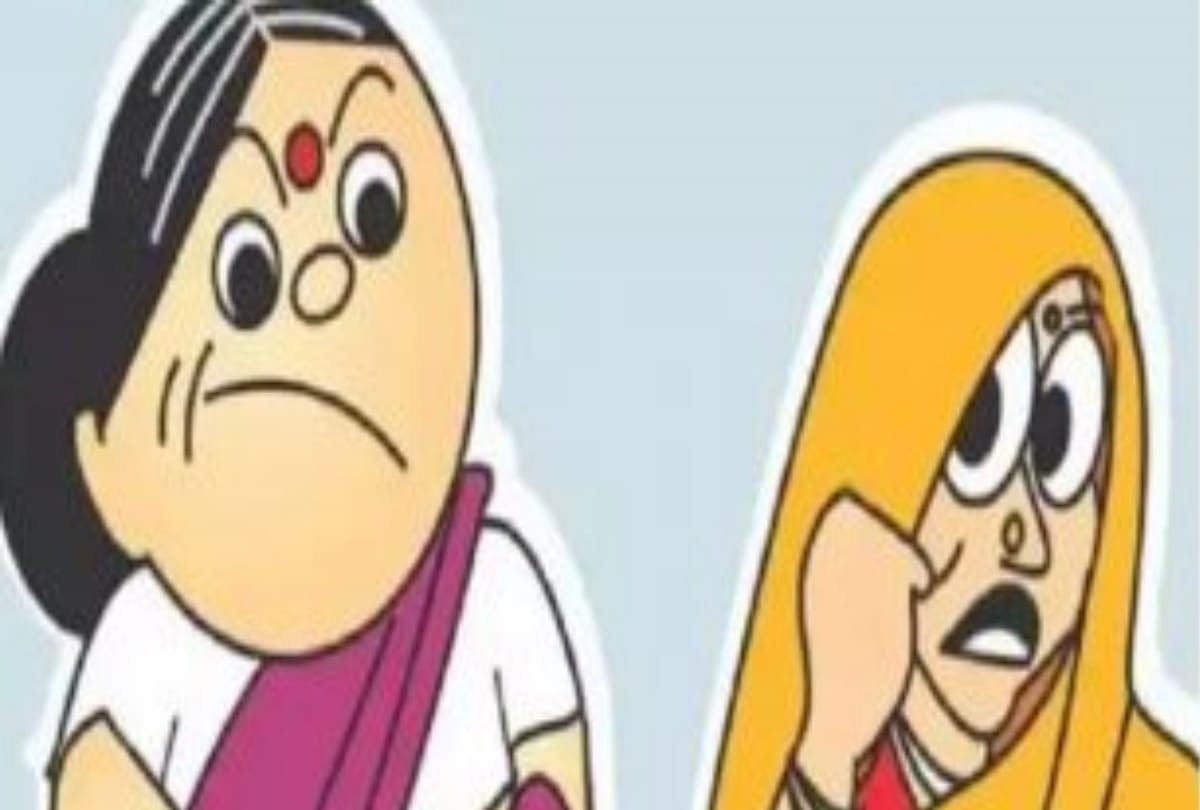 daughter-in-law fight with Mother in law for TV and Food in Gorakhpur
