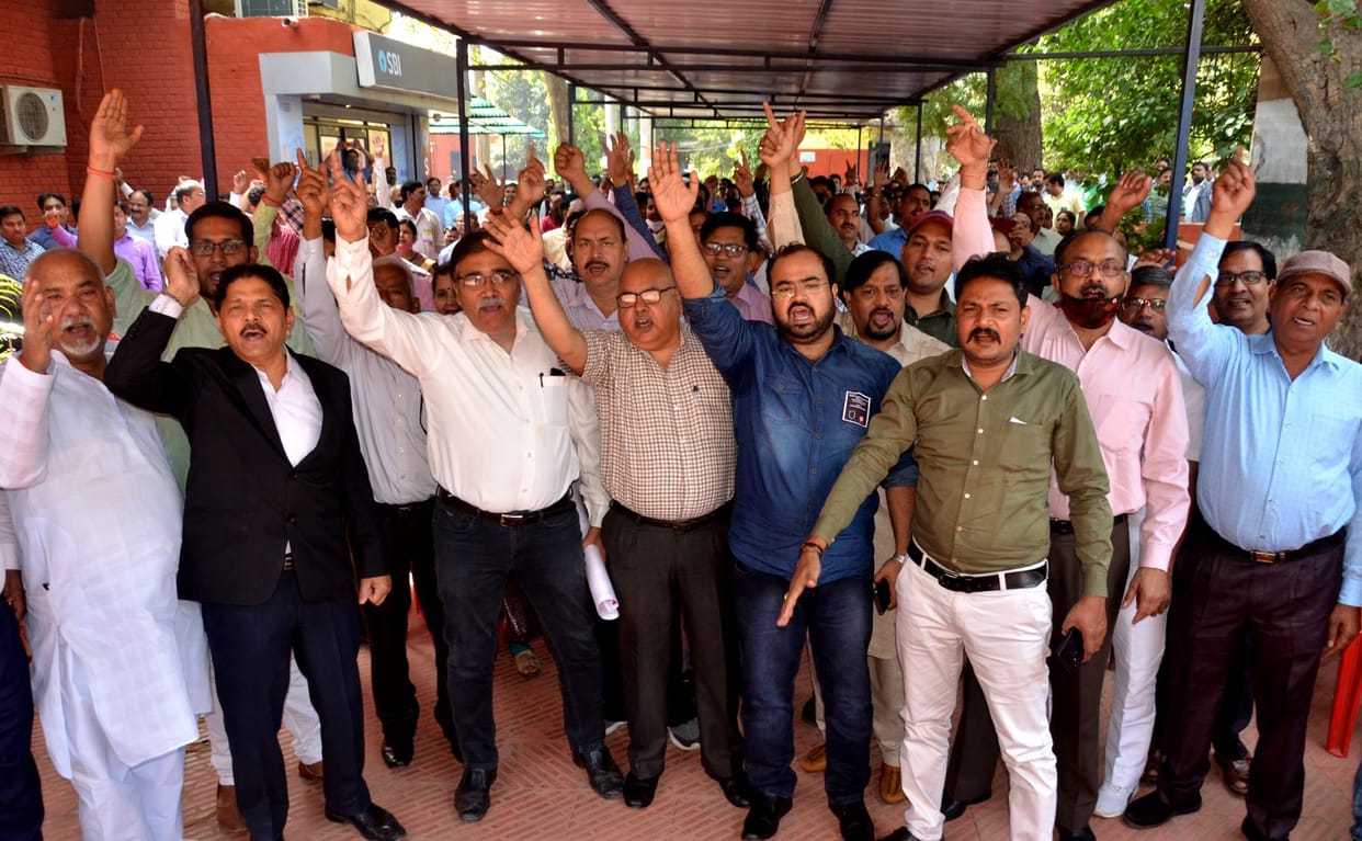 Protest against Privatization