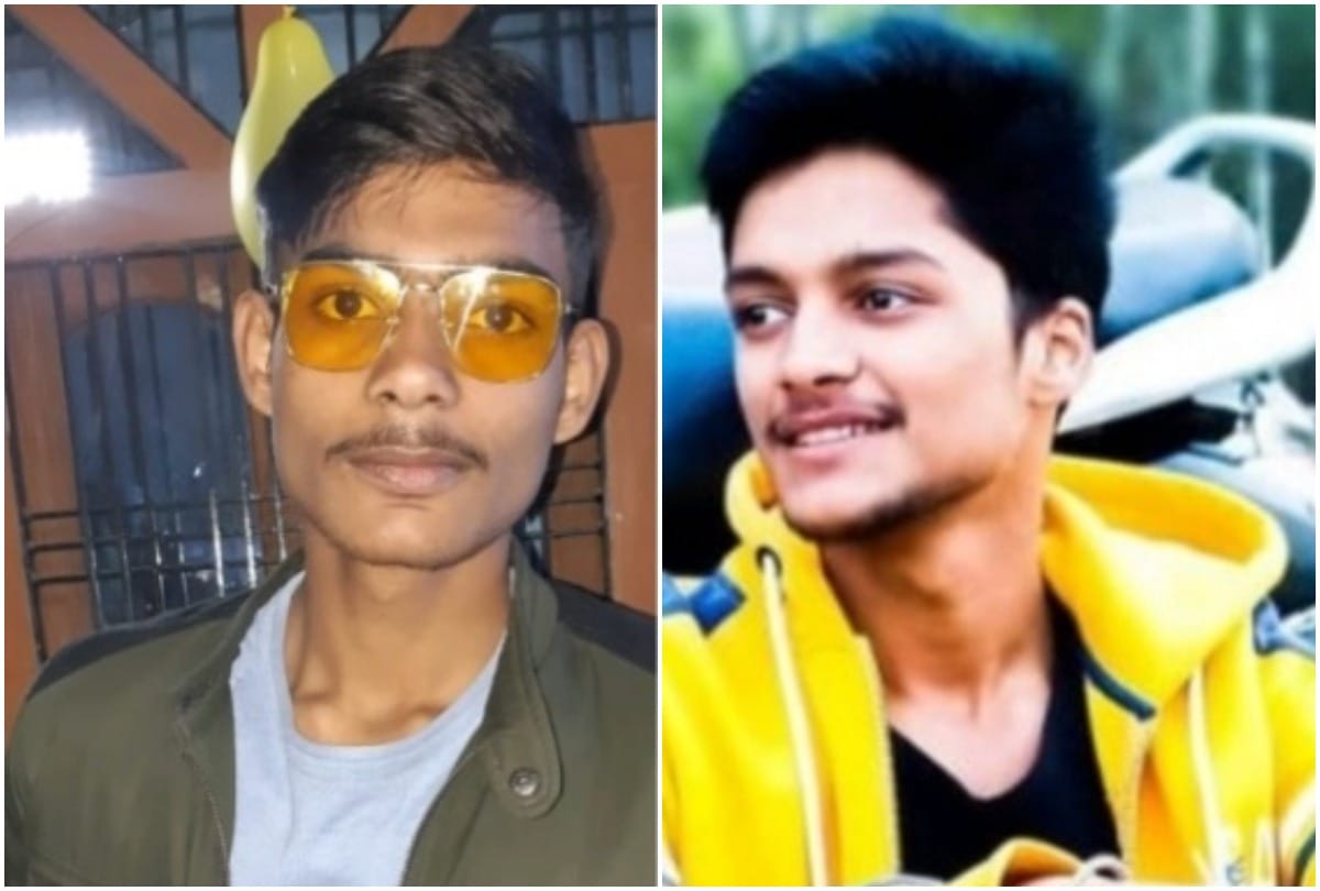 The bodies of both the students, immersed in the Sharda Canal, were found at different places, family members created chaos.
