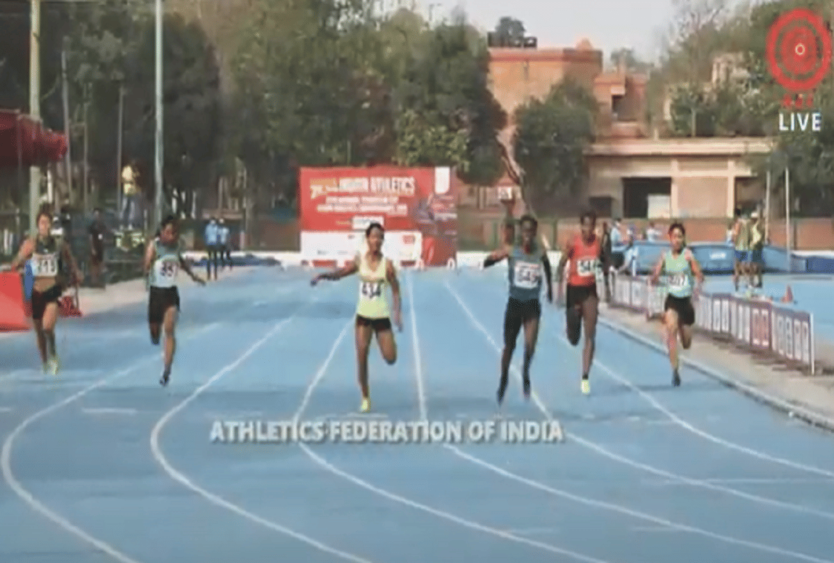 Federation Cup: Dhanalakshmi wins gold in 100 meters race, Dutee chand falls behind, Hima Das wrong start