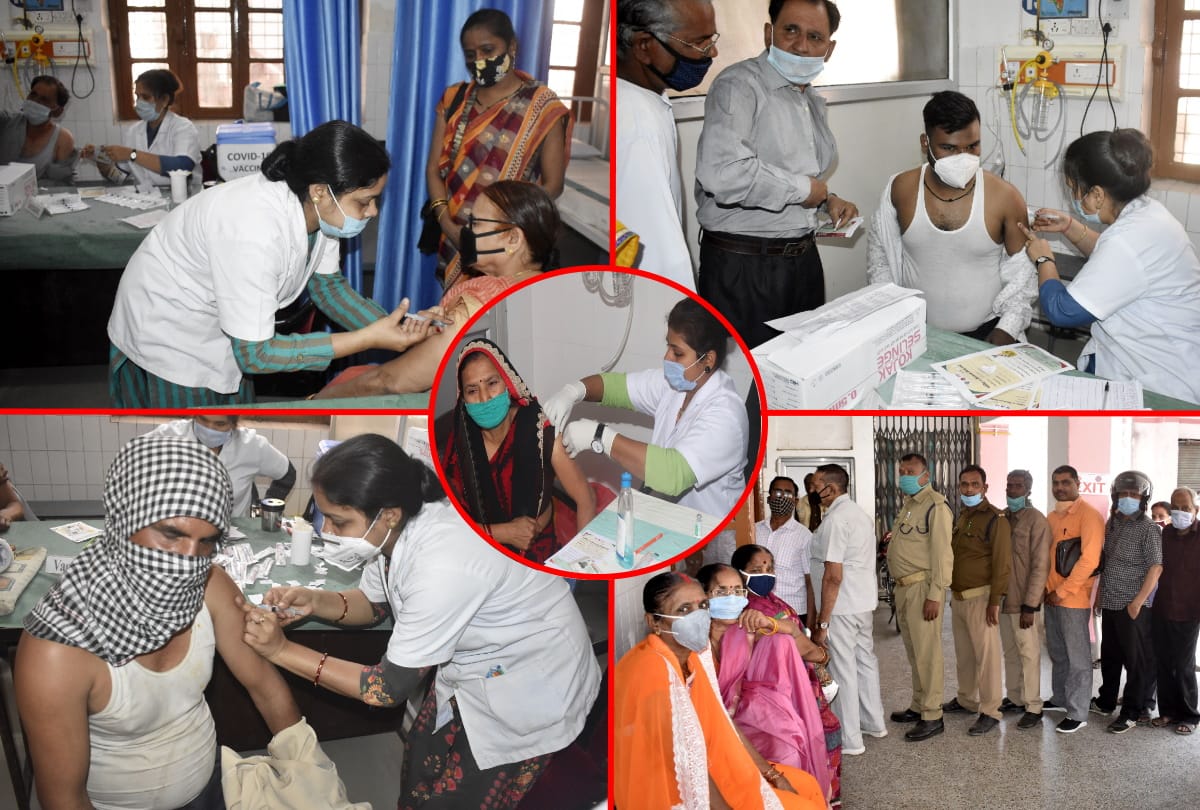 10451 people got corona vaccinated in Gorakhpur