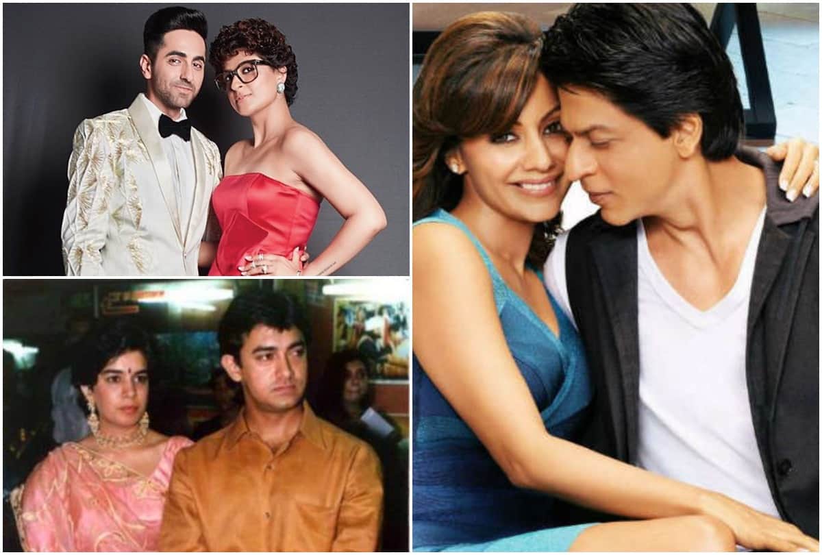 shahrukh khan aamir khan ayushmann khurrana where Bollywood stars made their debut after marriage