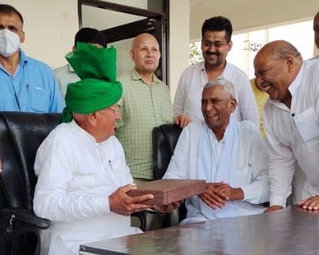 in a protest farmer will be win -  op chautala