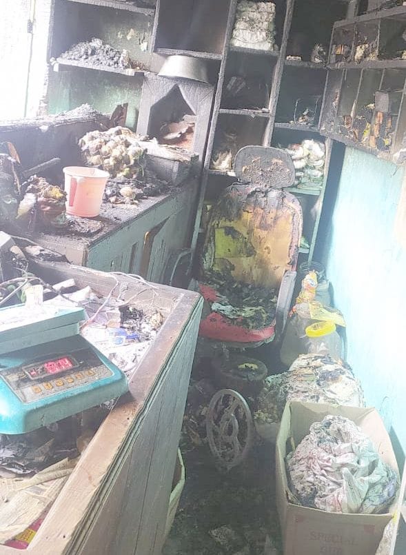 shopkeepar burnt in Prigul