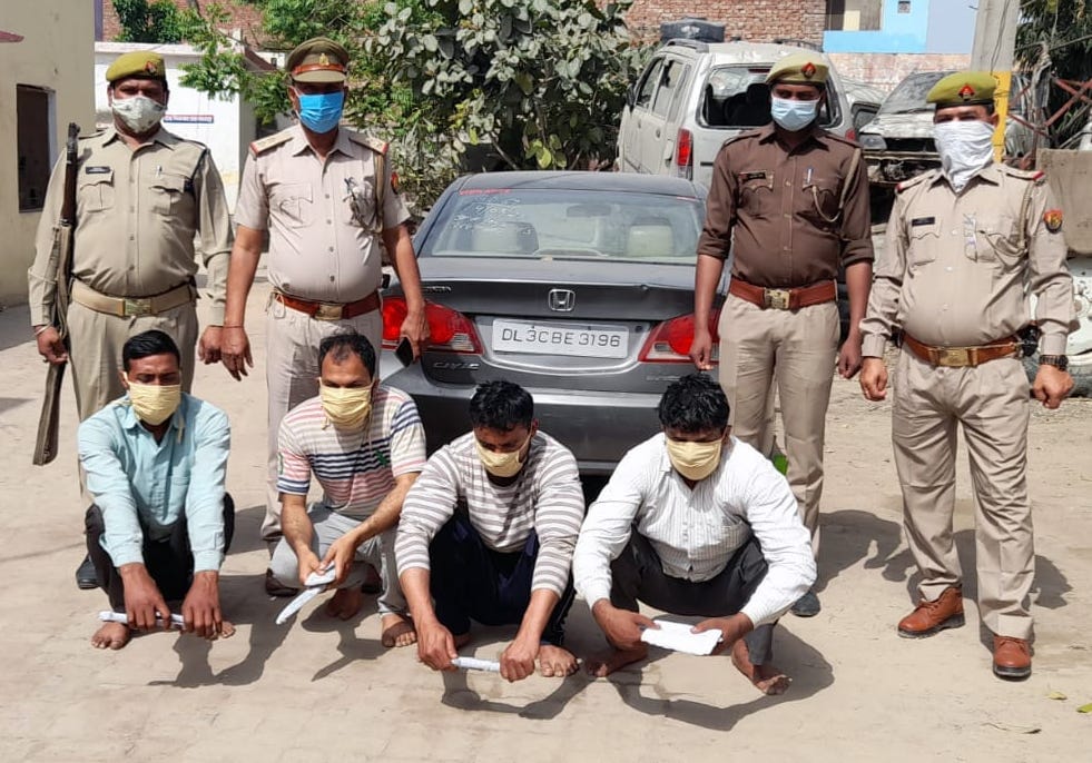 Four arrested for kidnapping fruit trader