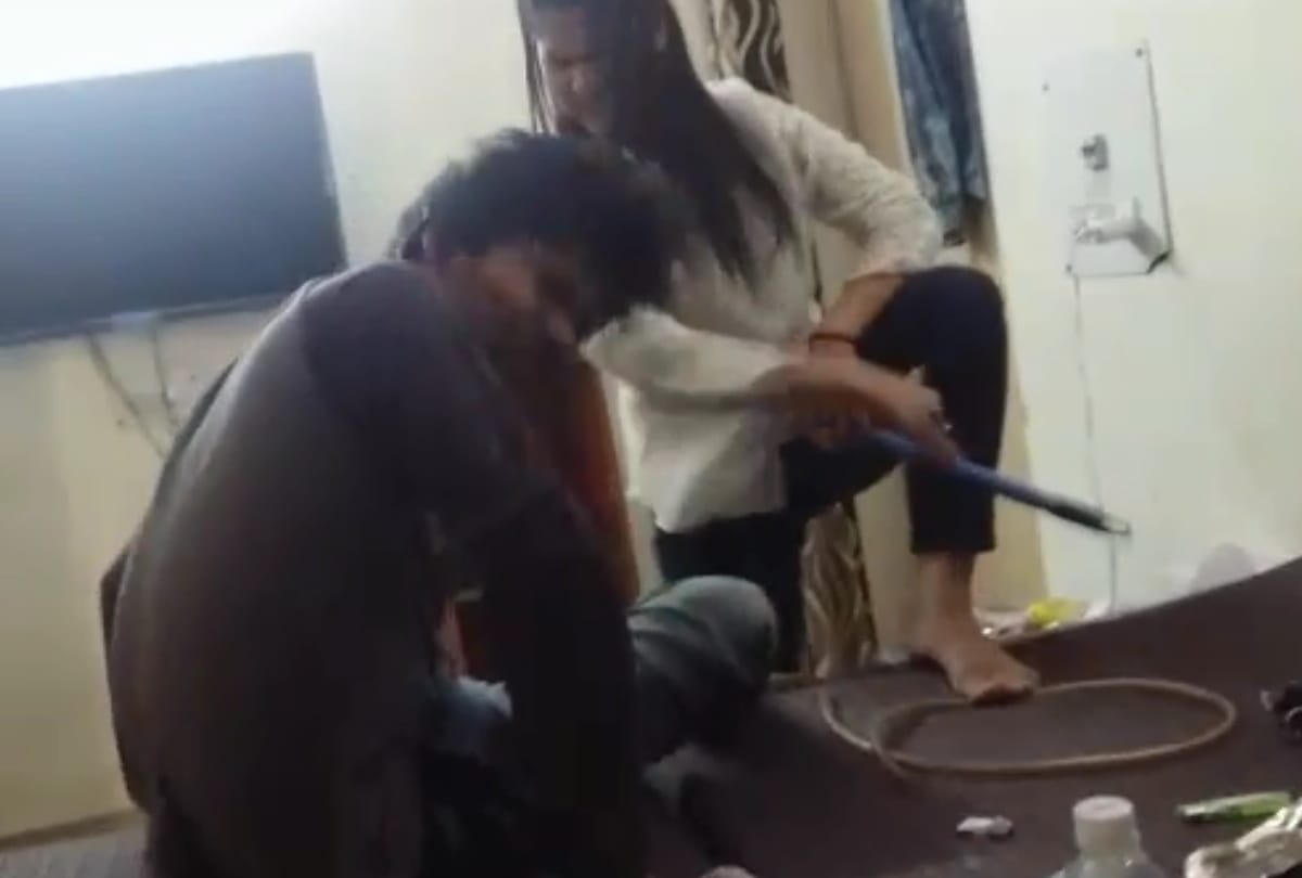 Gurugram lady called painter at home at brutally beaten him