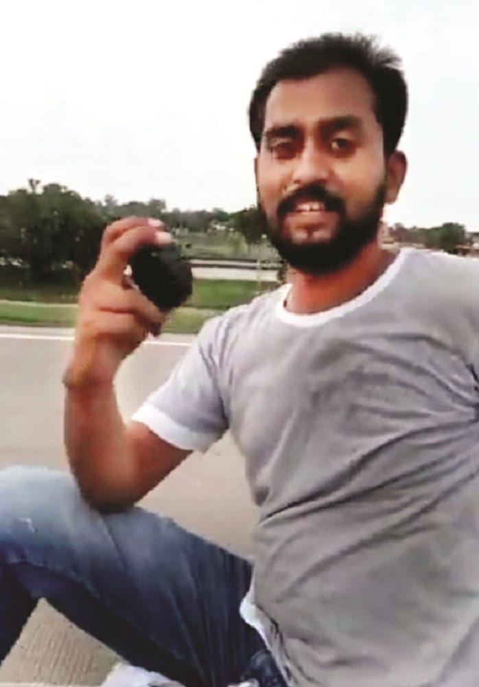 Live firing and bombing on camera, video viral