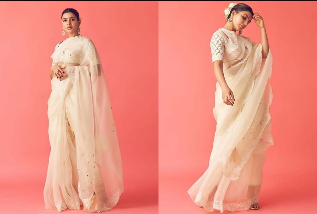 samantha ruth prabhu saree moment when she looks gorgeous
