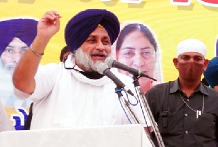 Sukhbir Singh Badal Tested Positive for covid-19
