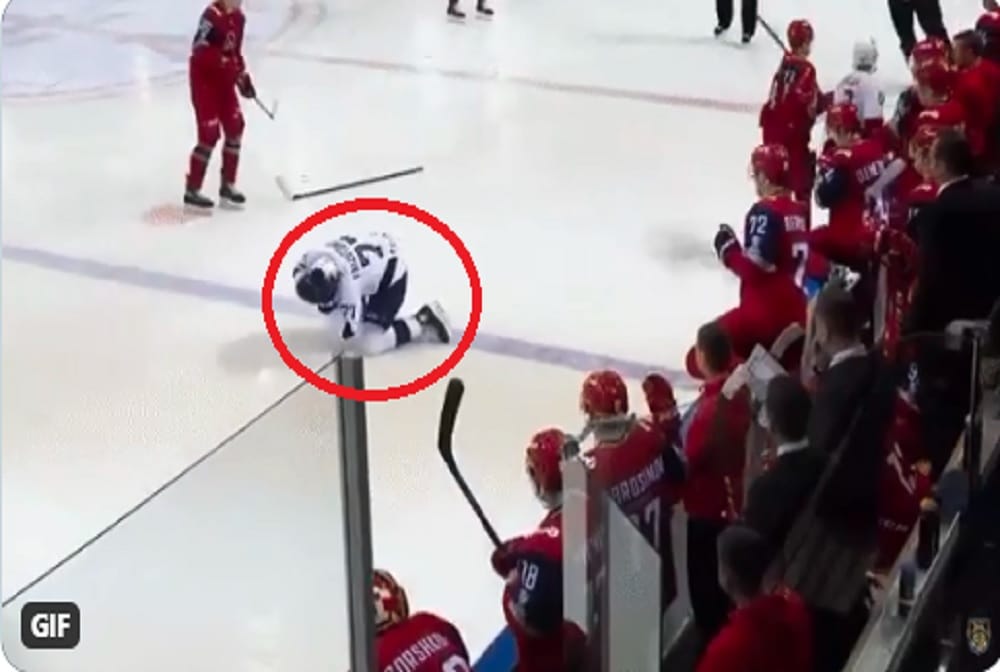 Junior hockey player dies after taking puck to the head in Russia