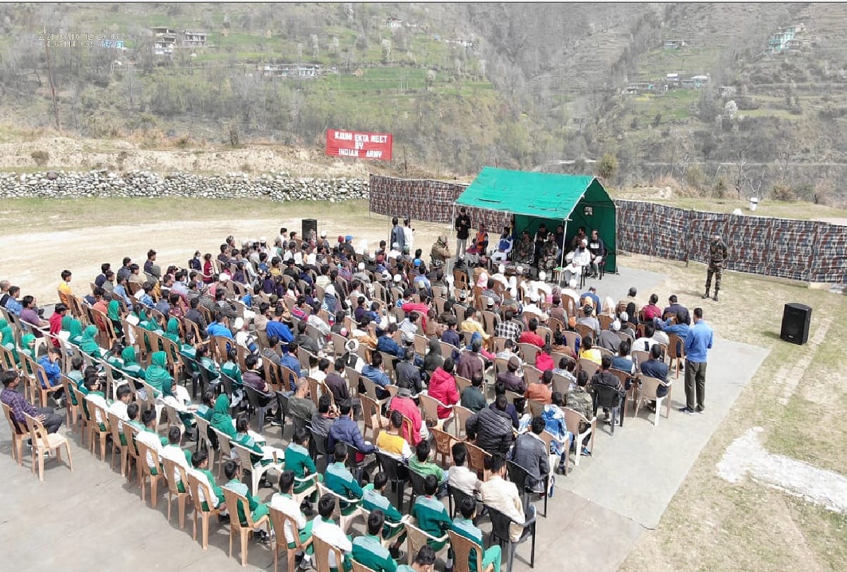 Army organized the Qaumi Ekta Meet in rajouri district