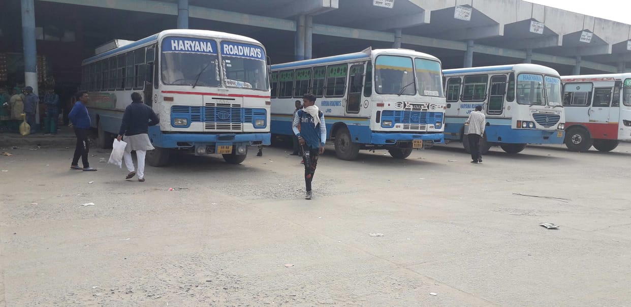 Bus started from Jind to Delhi after four months
