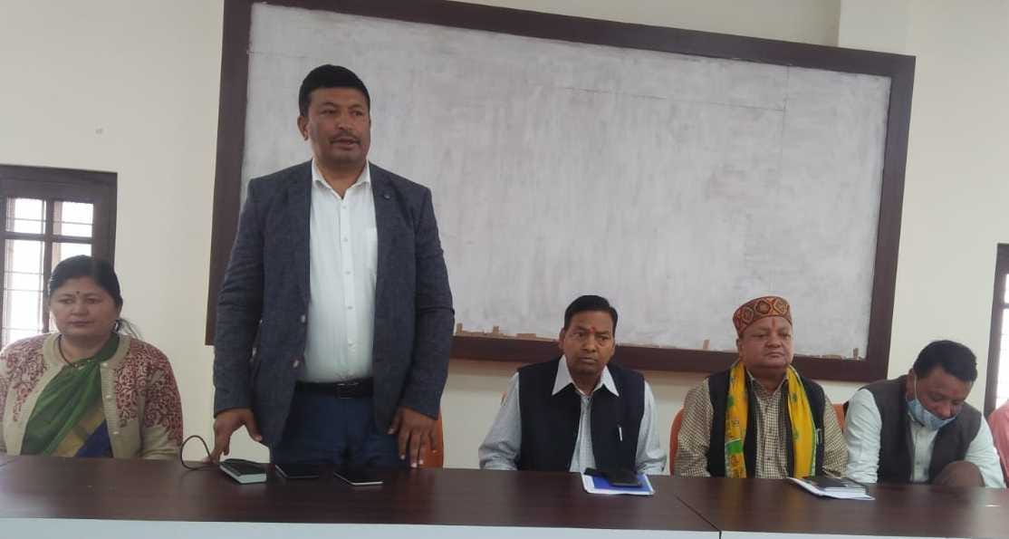BJP state president Kaushik is coming to Bageshwar on 22