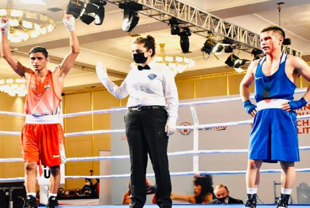 Gaurav Solanki enters quarterfinals of Bosphorus Boxing Tournament