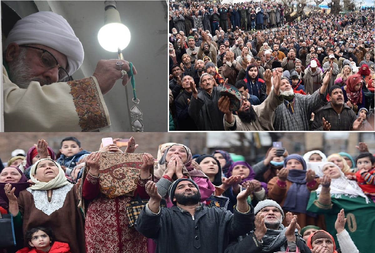 world famous Kashmir Hazratbal Dargah hair of Prophet Mohammed