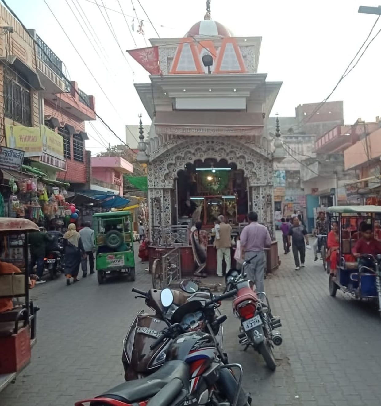 31 religious places marked as barriers on the way