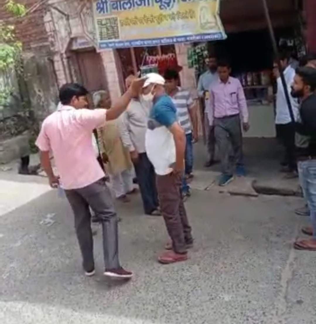 Indecency with power team in Gajraula, scuffle with worker