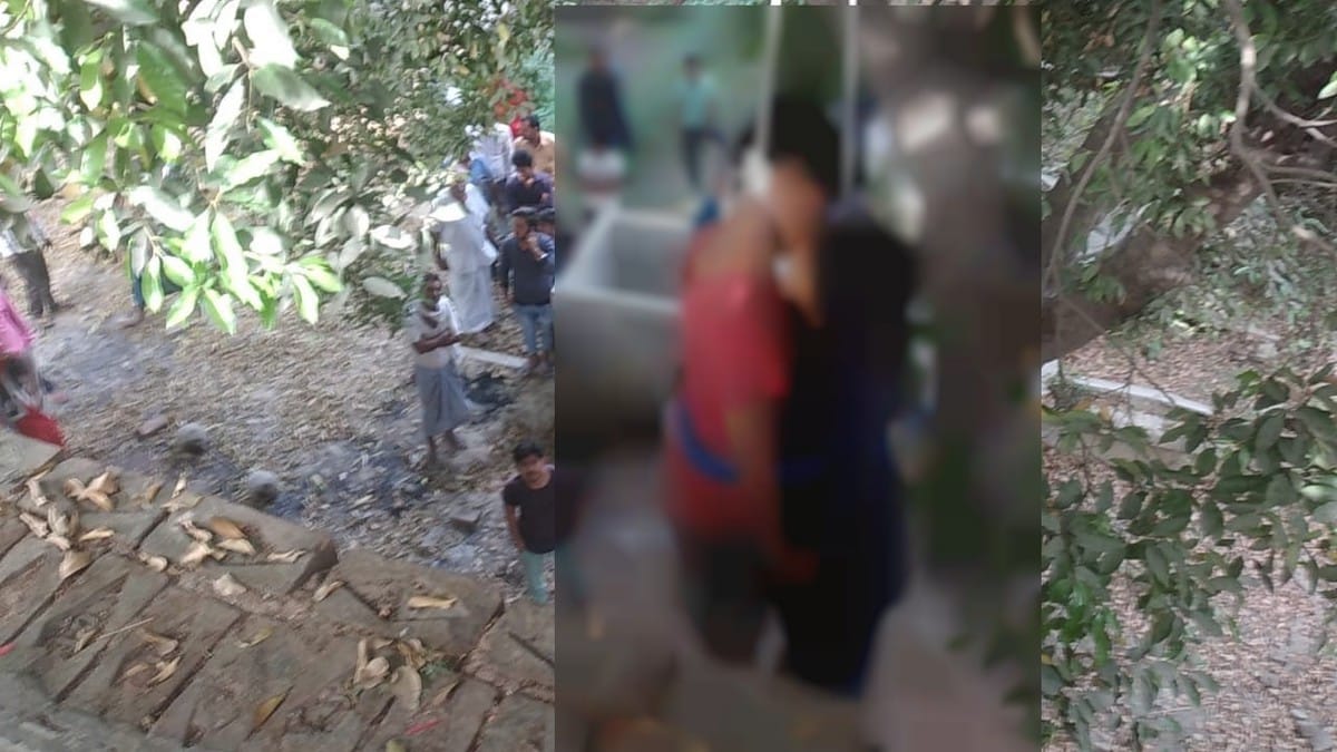 Nepali lover couple commits suicide hanging from tree in carpet company bhadohi