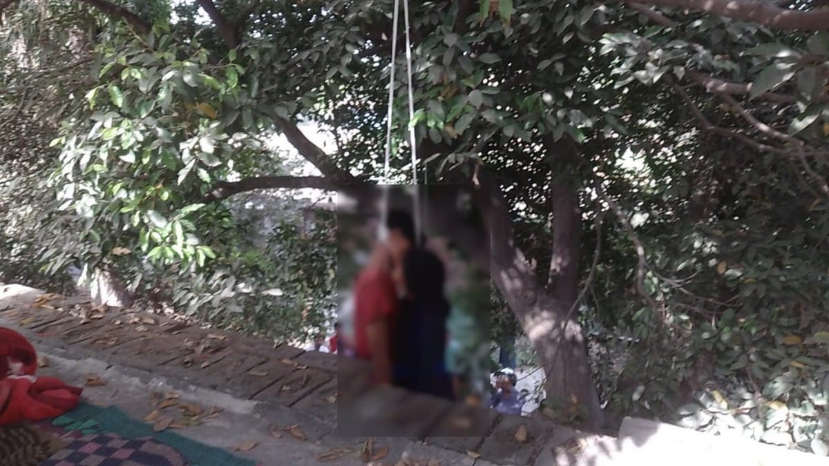 Nepali lover couple commits suicide hanged from bhadohi
