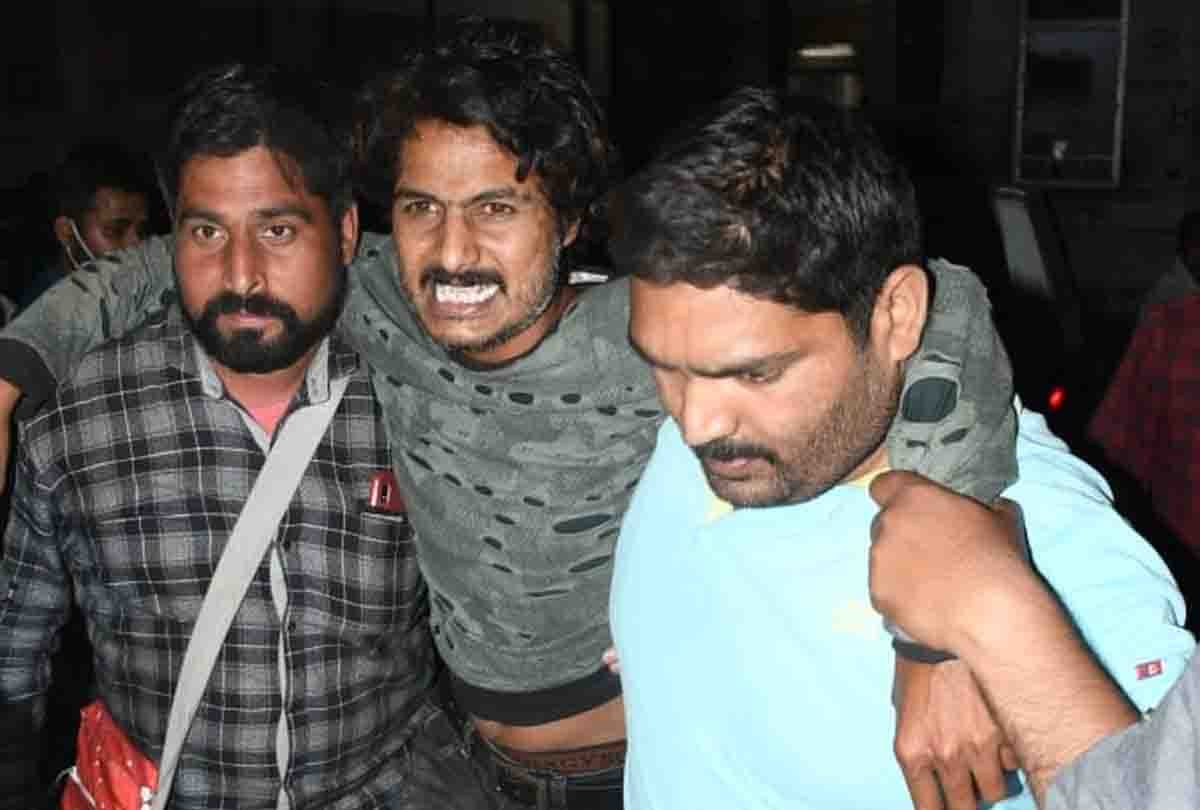Kanpur: One lakh Inamiya Vicky Soni arrested in encounter, firing 10-12 rounds from both sides