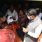नंदीग्राम में केंद्रीय मंत्री धर्मेंद्र प्रधान की रैली में हुआ हमला।