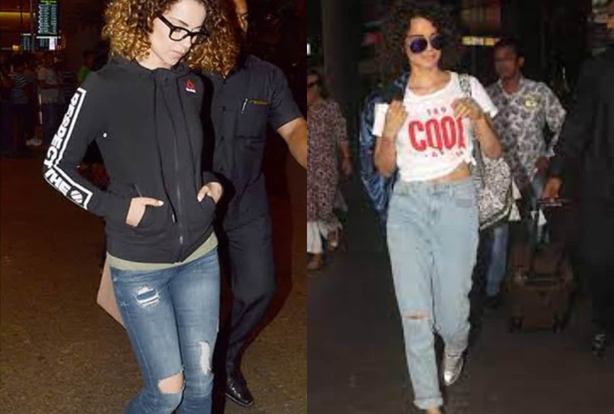 Kangana Ranaut Shares Her Photos And Adviced Youngsters On Wearing Ripped Jeans