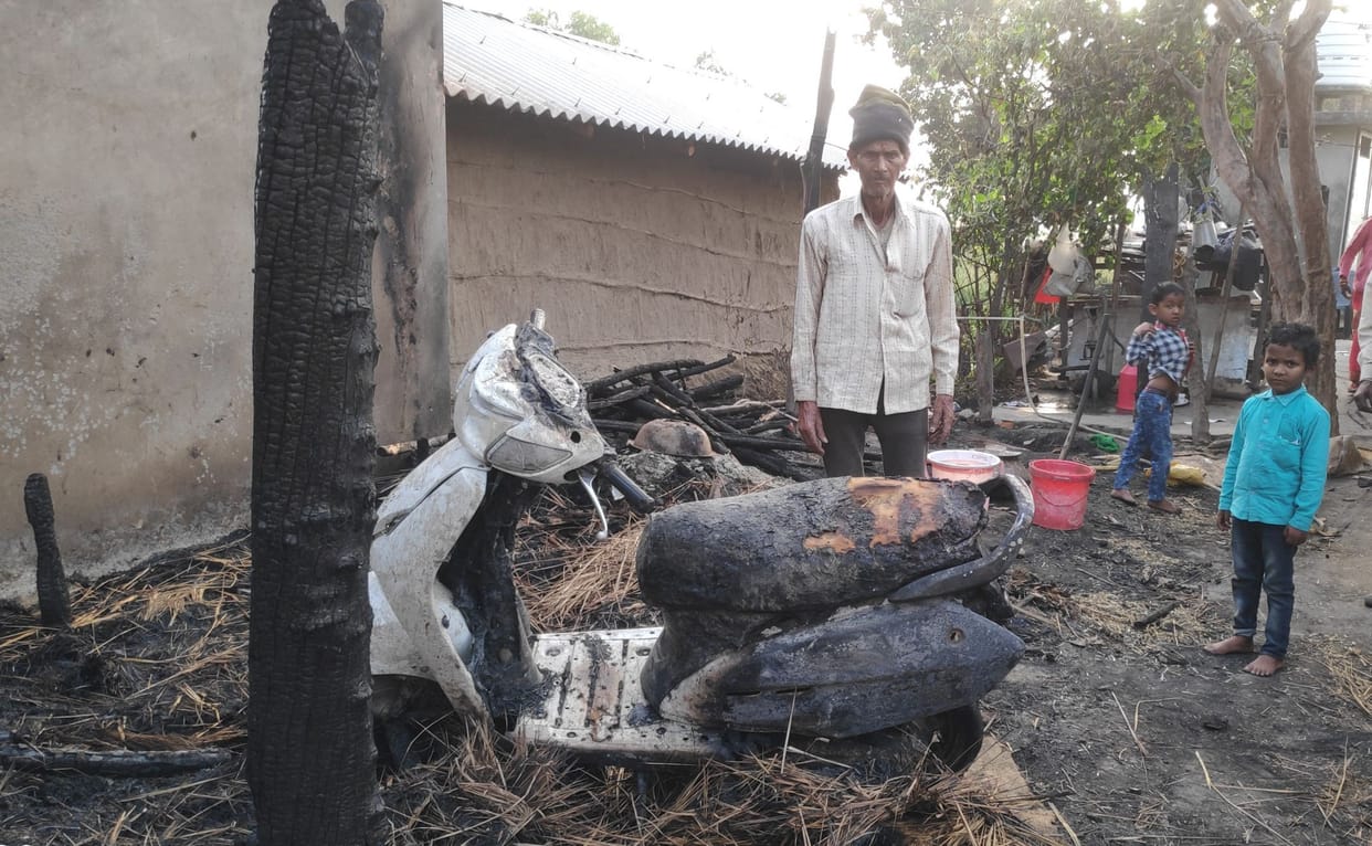 Fire In Hut