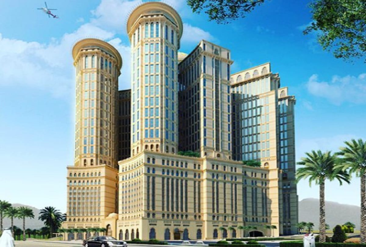 worlds largest hotel Abraj Kudai in Mecca Saudi arabia