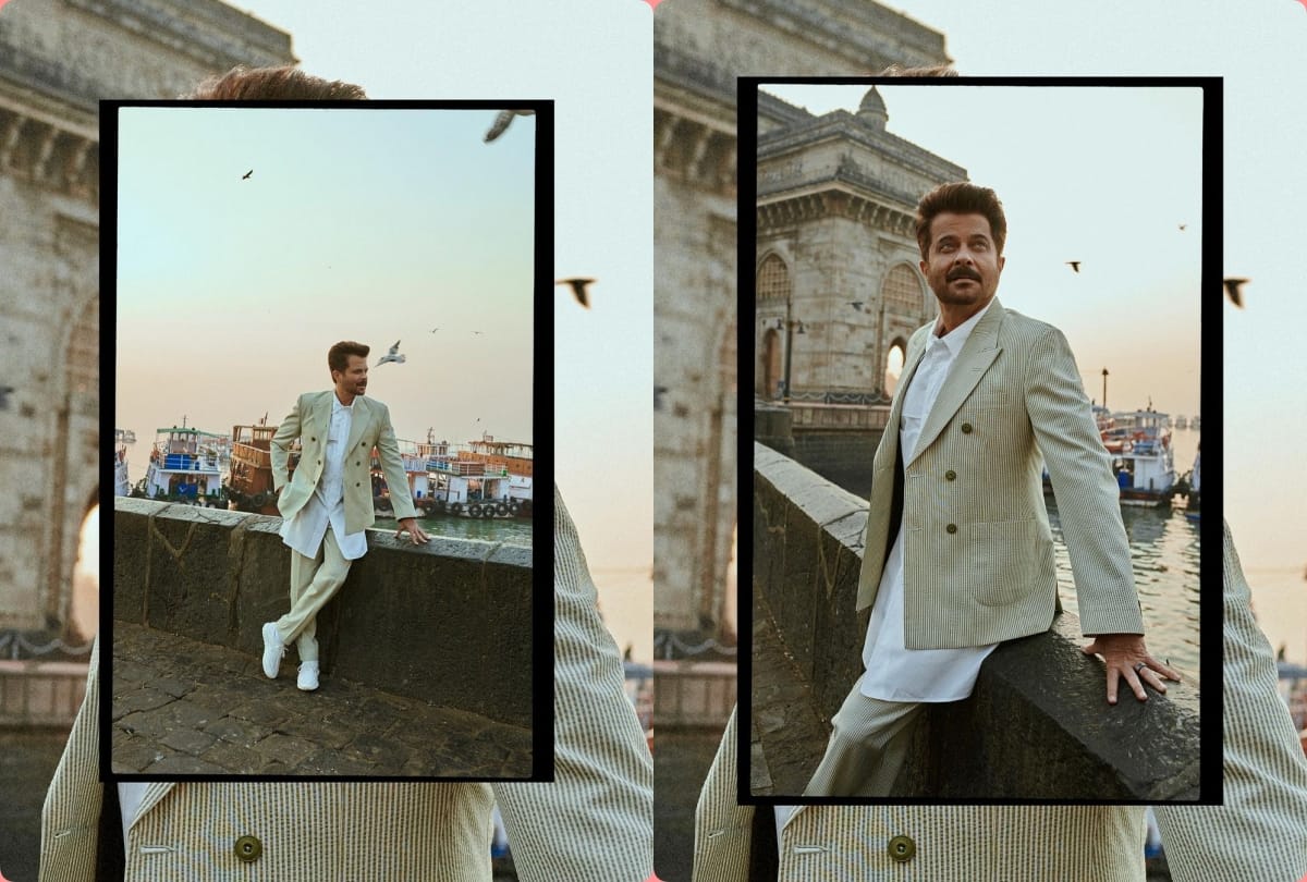 anil kapoor shared his latest photoshoot near gateway of india wife sunita kapoor heart reaction gone viral