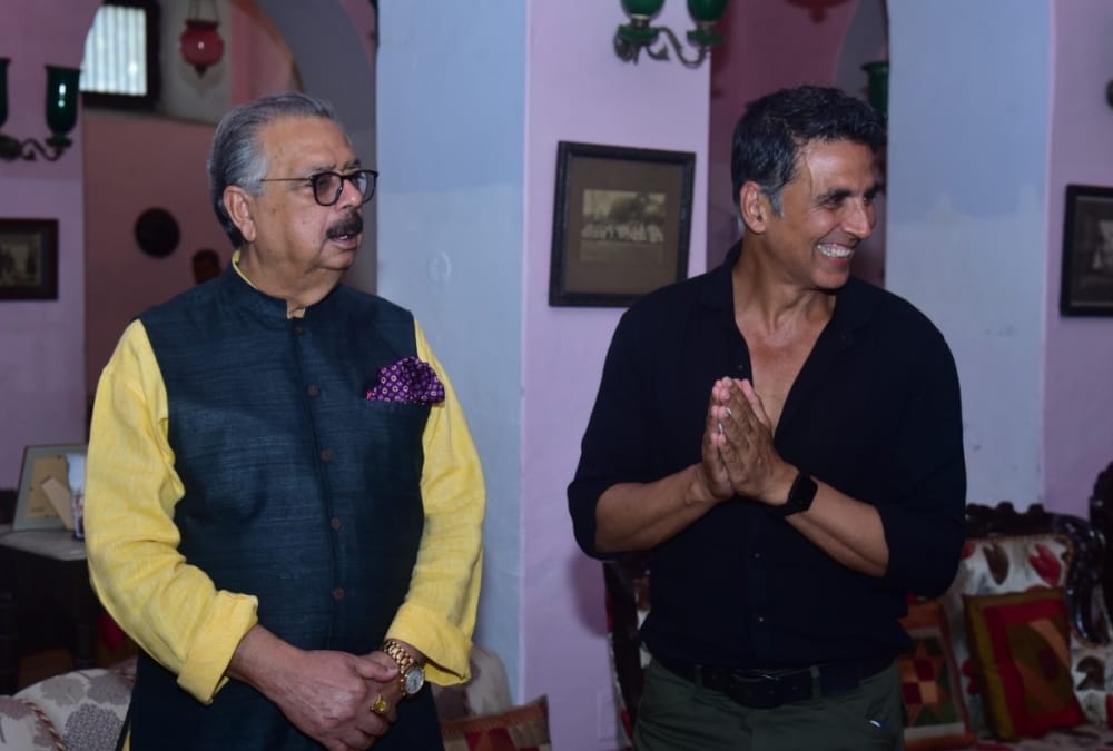 Akshay Kumar on Ayodhya visit.