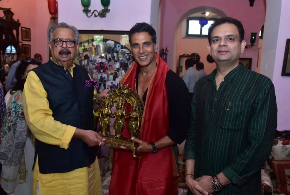 Akshay Kumar's Ram Setu Muhurat Puja In Ayodhya With Jacqueline Fernandez And Nashrut Bharucha
