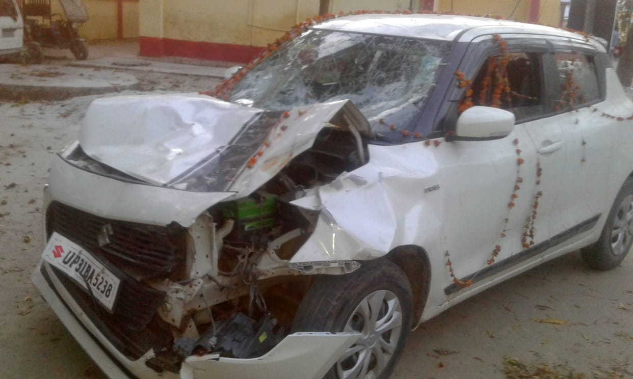 Uncontrollable car crushed seven, the girl died