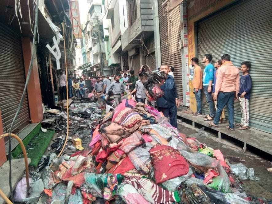 Fire worth Rs 1.5 crore burnt in Najibabad