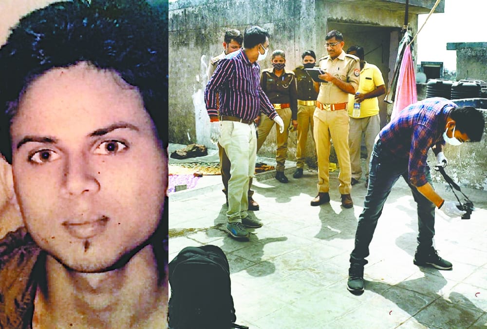 A man murdered in chinhat area in Lucknow.