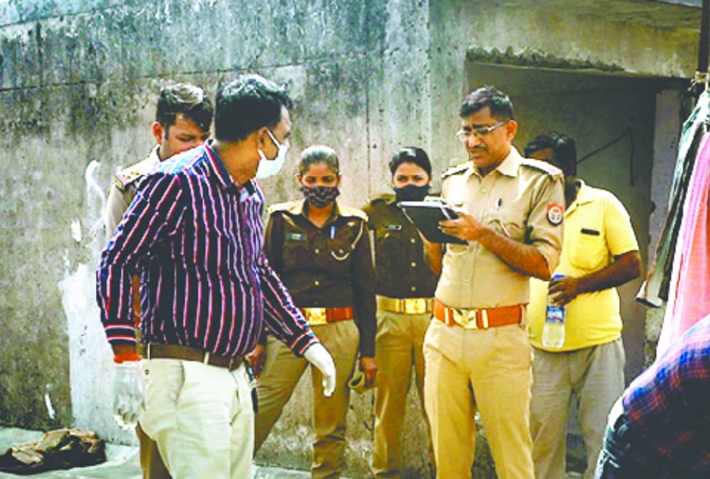 A man murdered in chinhat area in Lucknow.