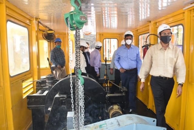 GM of Northeast Railway visited Izzatnagar's mechanical factory