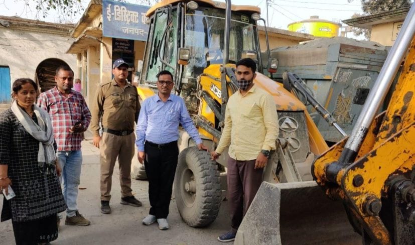 two JCB Seized