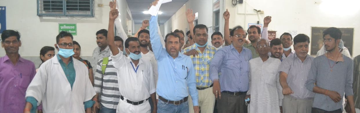 Lab technician angry because of indecency stopped