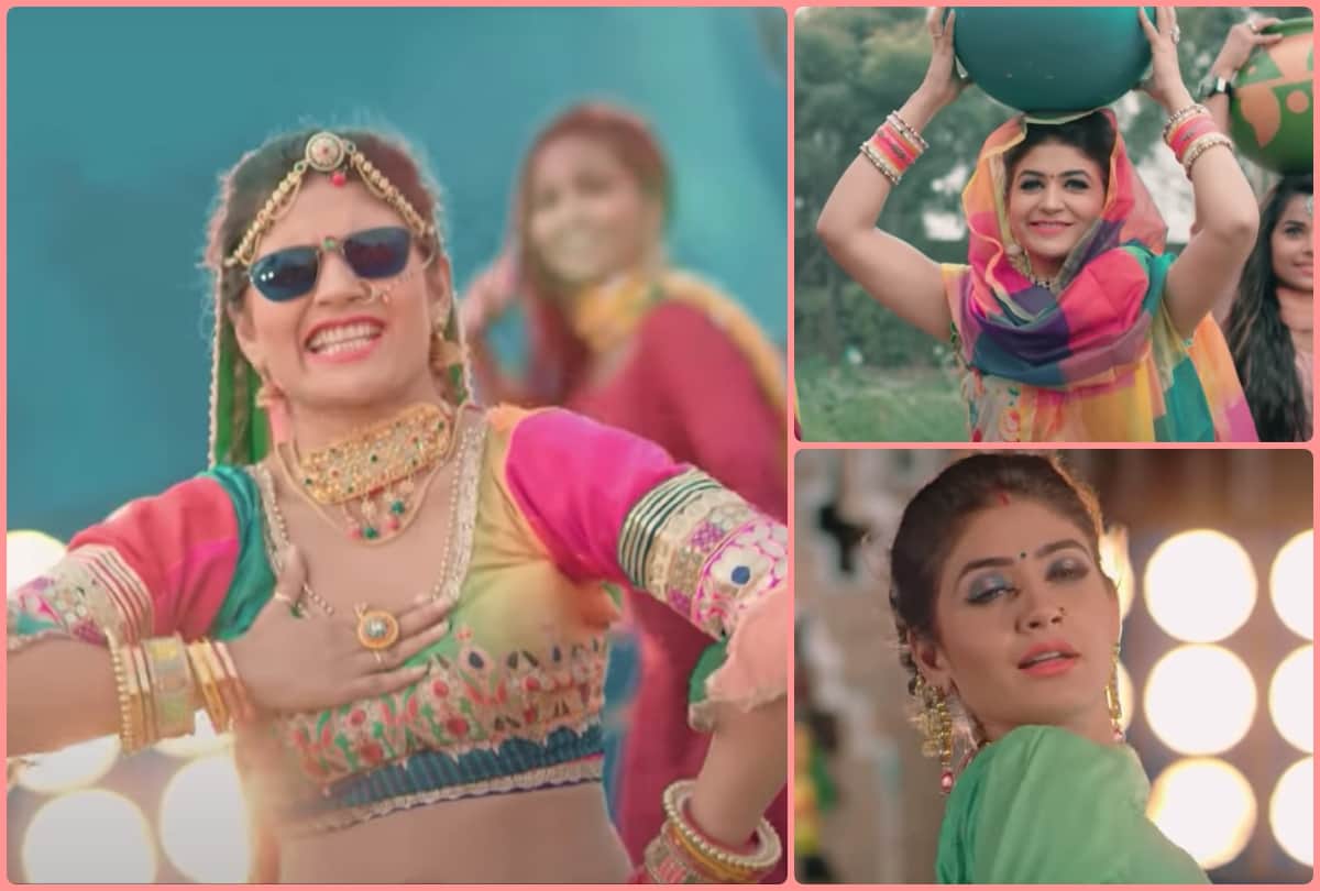 renuka panwar new haryanvi song matki gone viral towards sapna choudhary gori nagori dance was praised