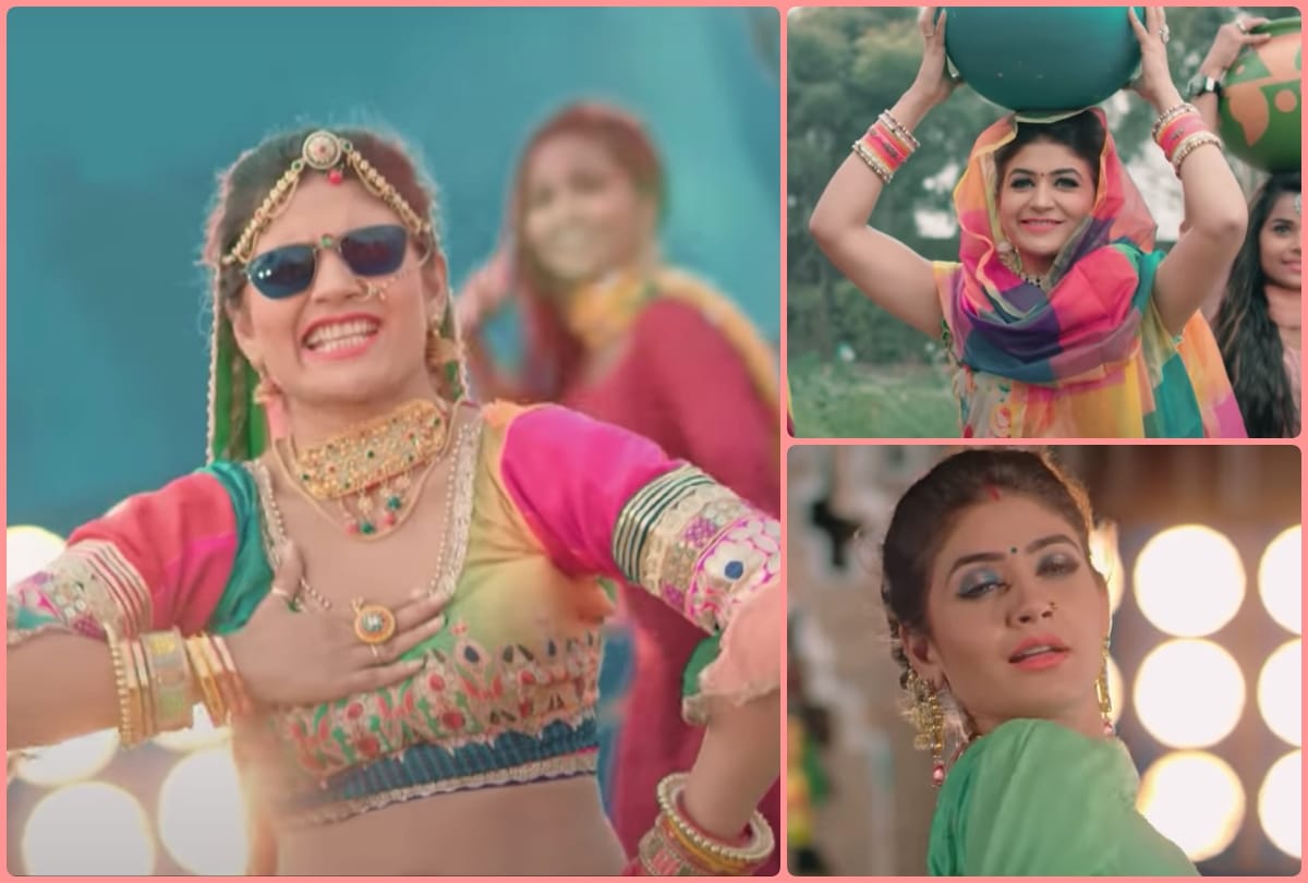 renuka panwar new haryanvi song matki gone viral towards sapna choudhary gori nagori dance was praised
