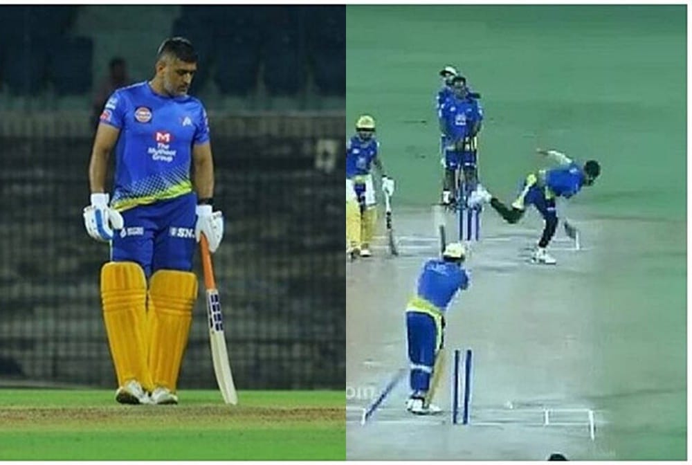 IPL 2021: MS Dhoni leg stump cartwheels, 22-year-old Reddy makes an impression