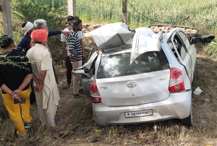 Four Died in Car accident at Muktsar of Punjab