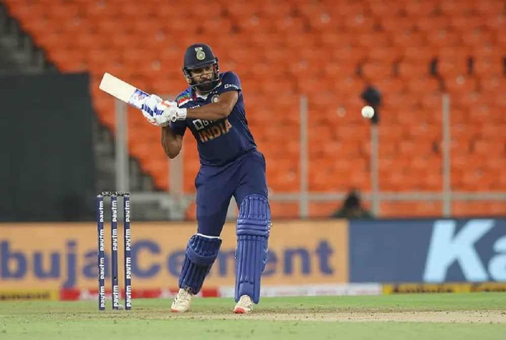 Rohit Sharma surpassed Martin Guptill T20I runs record against England at Ahmedabad