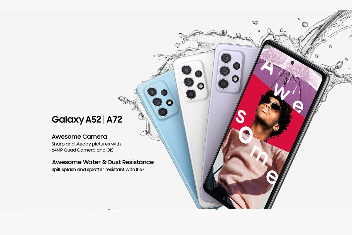 samsung galaxy a52 galaxy a72 galaxy a52 5g launched know price and specifications
