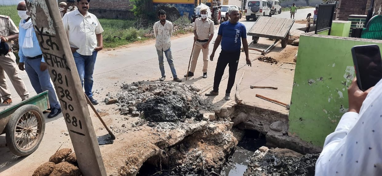 Unlawful capture removed in Raipurrani