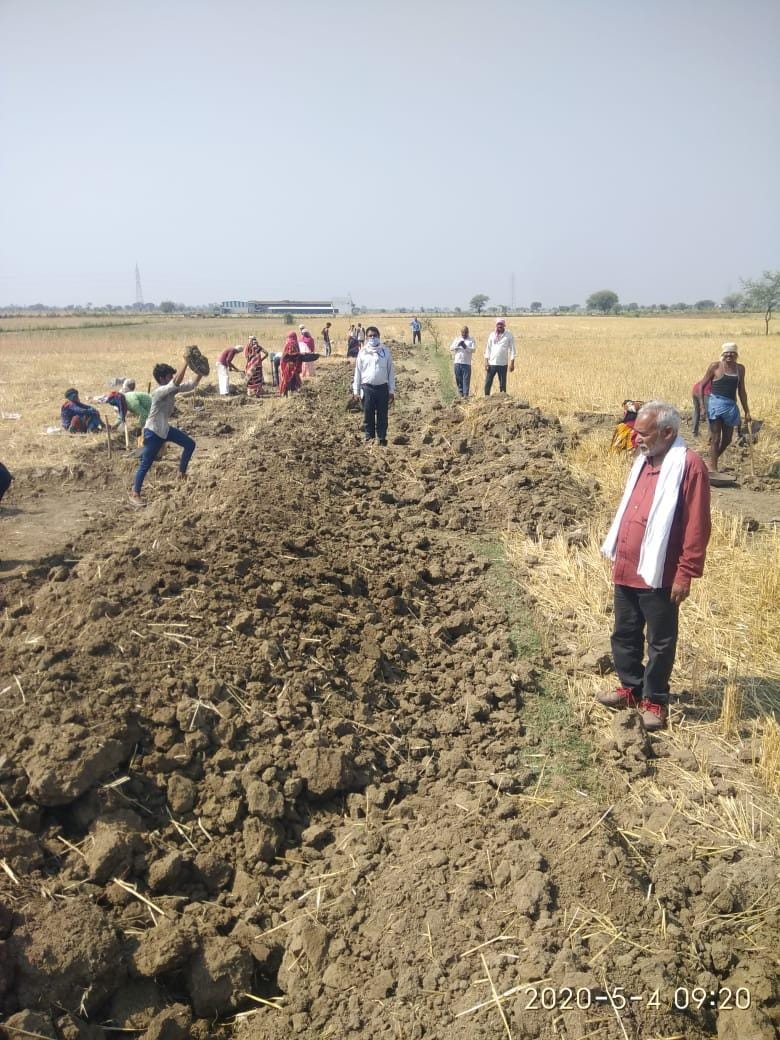 Laborers of MNREGA wages increased from the first, will get 204 rupees
