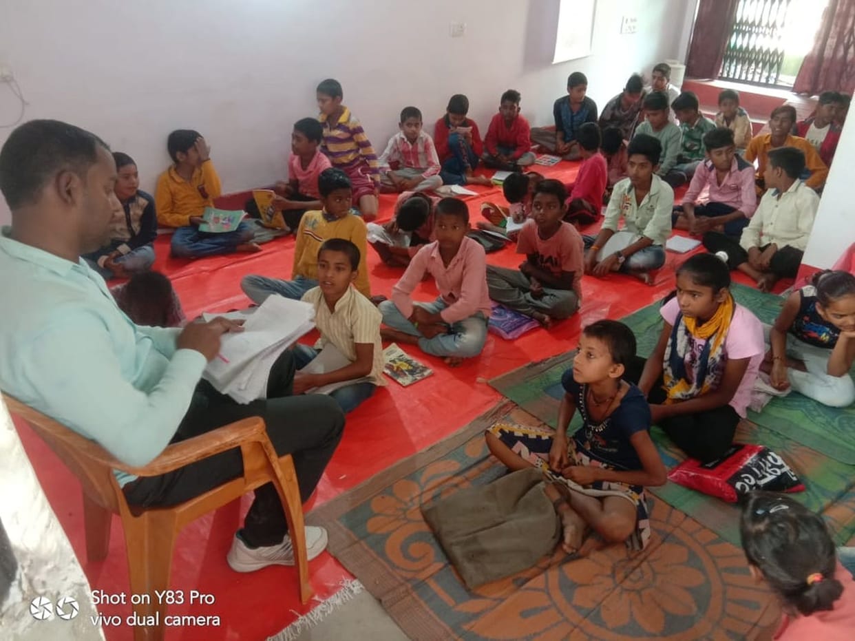Mitrasen giving free education to children with farming